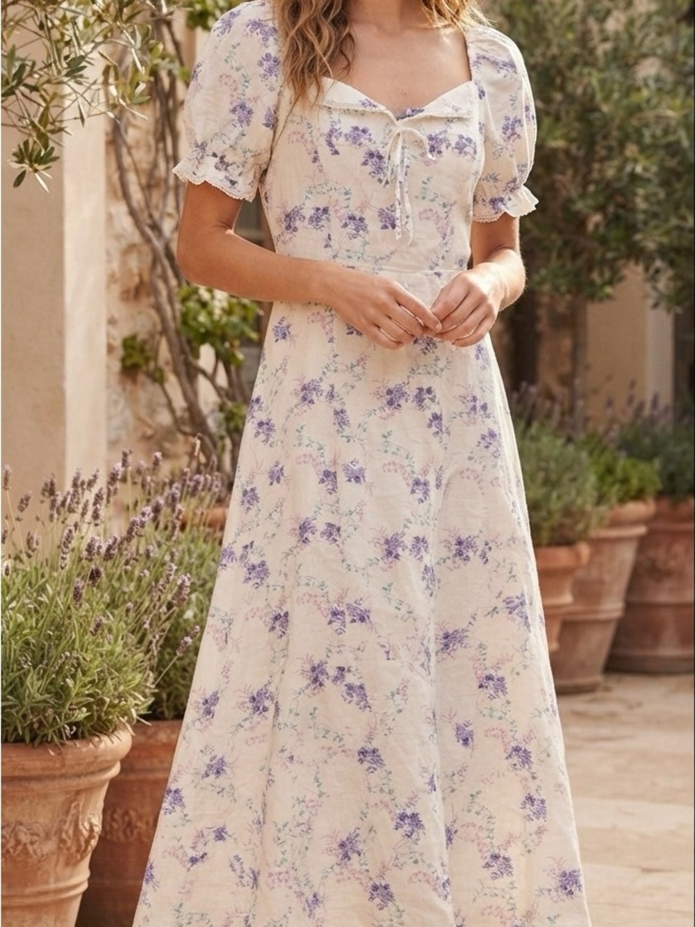 Cottagecore romantic women’s dress size S